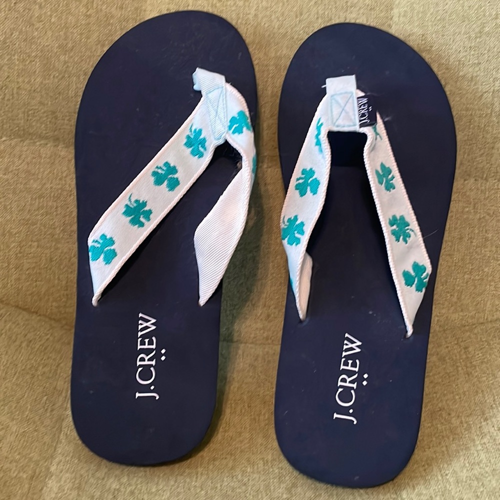 JCrew flip flops